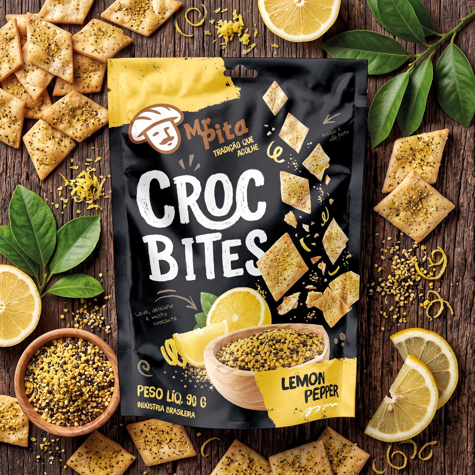 Croc Bites Lemon Pepper